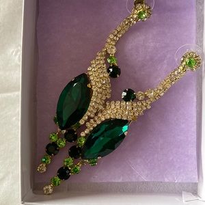Peacock earrings / Gorgeous